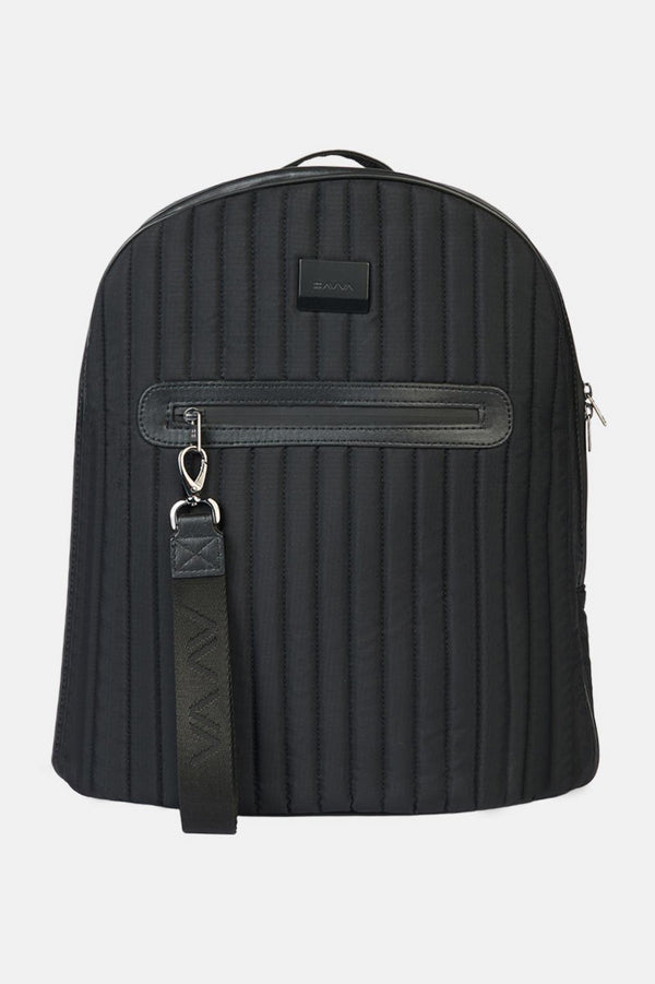 Avva  Backpack Black Zipper