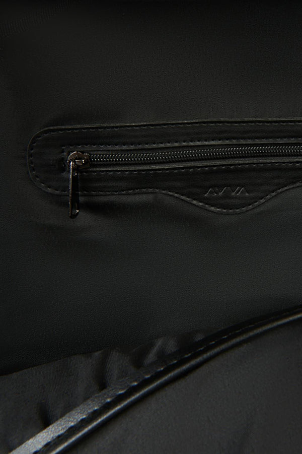 Avva  Backpack Black Zipper